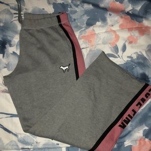 Pink sweatpants